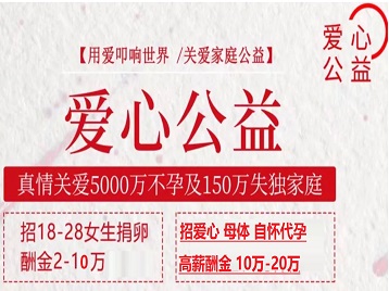 门源捐卵助孕生子 爱心志愿者招募